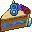 Slice of Eighth Birthday Cake
