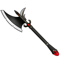 Holding this axe makes you feel... powerful.<br /><br />Damage type: Slashing<br /> Attack bonus: 5<br />Damage Dice: 2d8<br />Damage Bonus: 3<br />Crit Threshold: 20<br />Crit Multiplier: 3