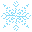 A strange snowflake, so large the crystal structure can be seen with the naked eye. It does not seem to be melting.