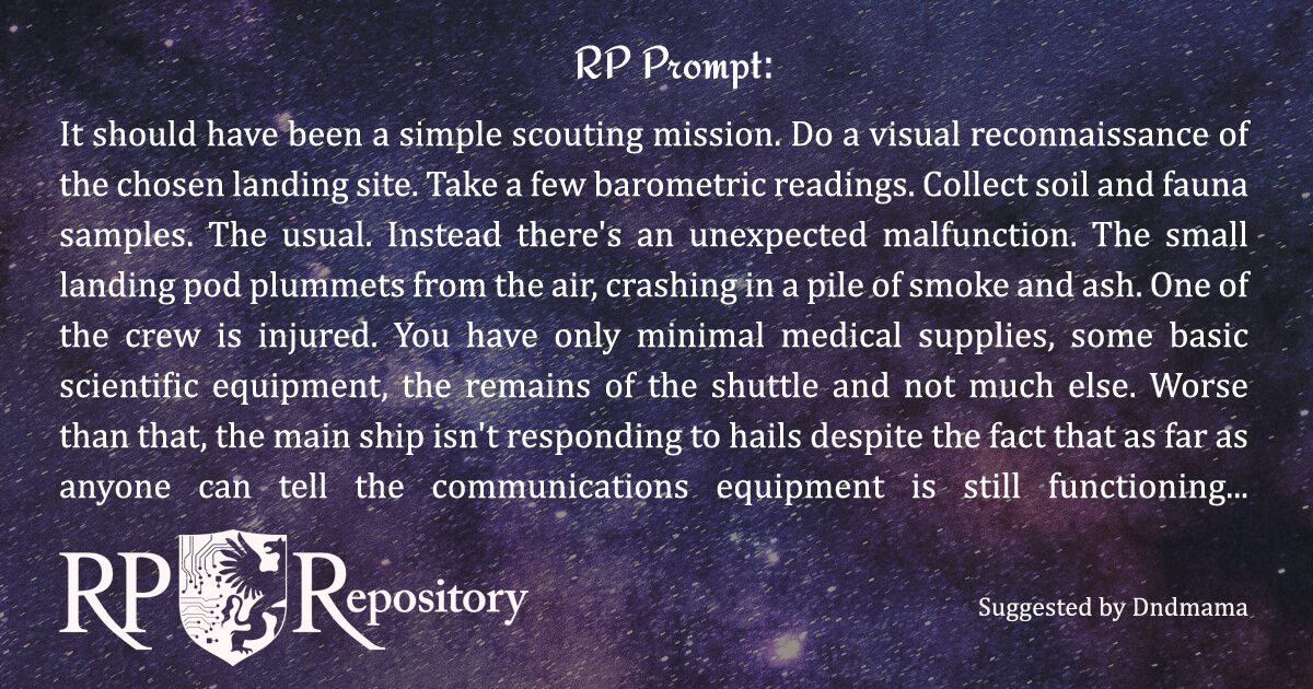 Friday RP Prompt - RP Repository