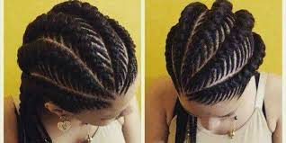 They look exactly like this, except there's no longer braids danging