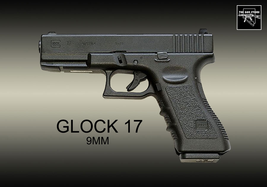 An illegally imported glock 17. Malone gave it to him when he 'grew up' aged 18, He carries it and amo in the unused pocket of his jacket.