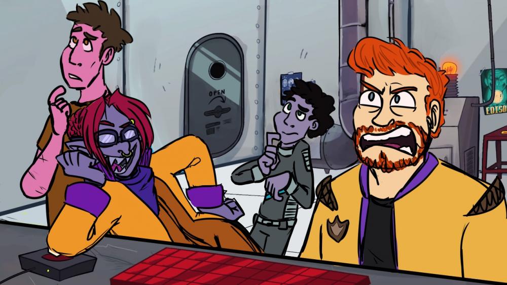 Screencap redraw from 'Villainous'
