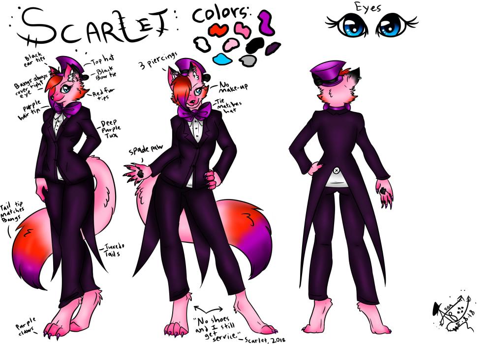 Scarlet's Reference sheet.