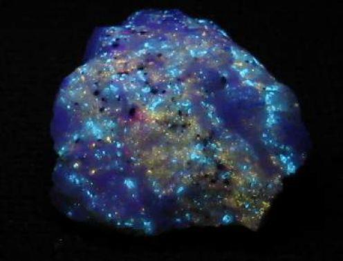 This is the stone. When you fulfill its requirements it begins to leak a shinning light blue liquid, which makes you immortal/invincible for all eternity.