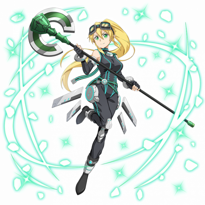 The form Leafa takes when subject to Lucifer. She isn’t a fan of how he hurts her friends.