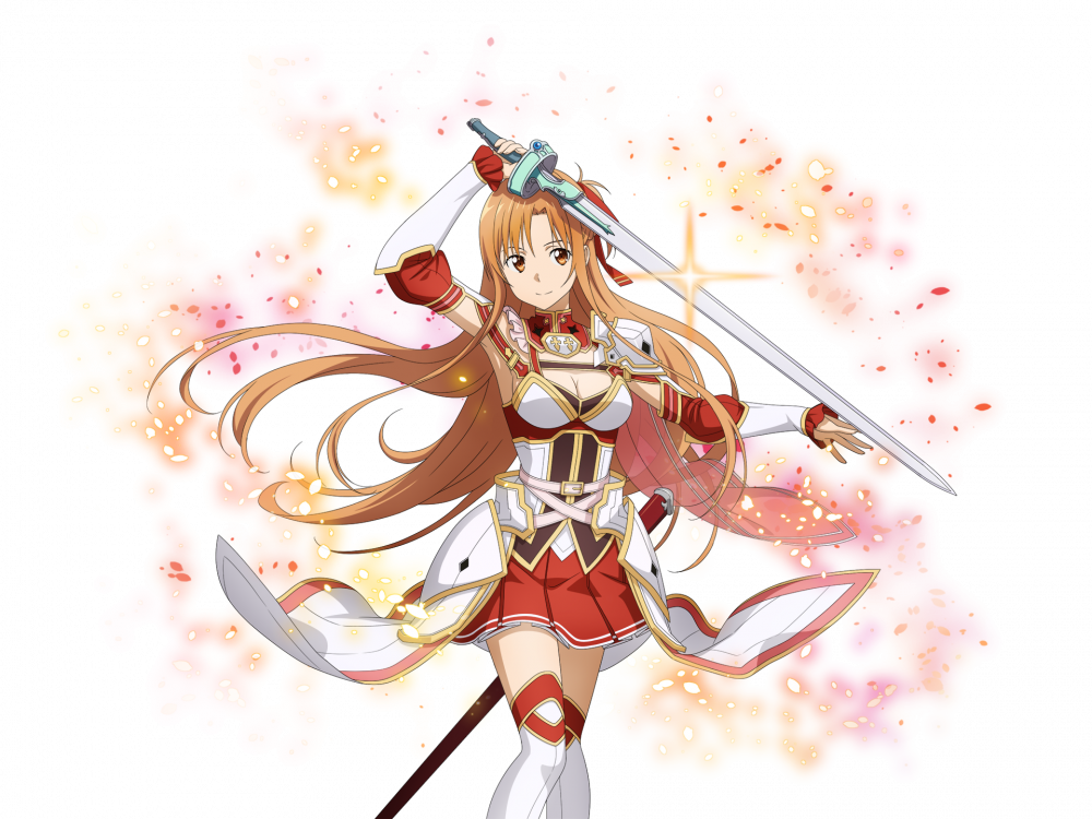 Asuna’s current form after she faced a century.