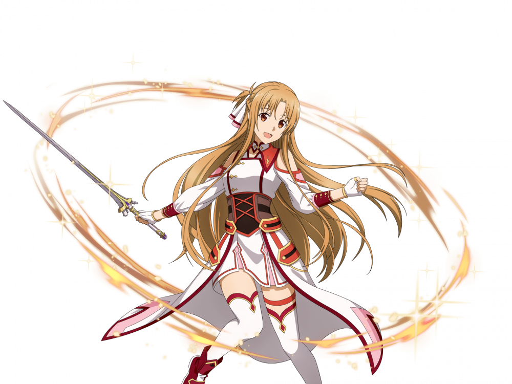 Asuna’s attire she gained as a protective force in this multiverse. It was in this attire that she became the new Decade.