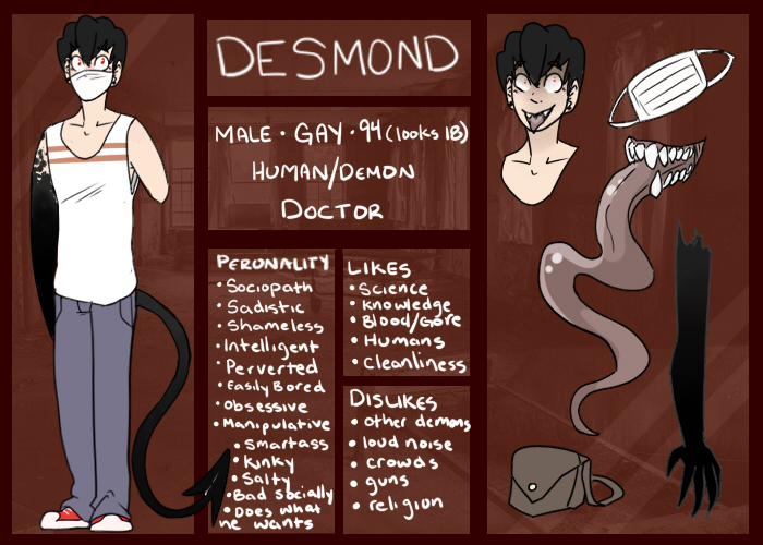 An old reference sheet that needs to be updated