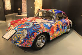 Janis Joplin's Porsche was an inspiration.