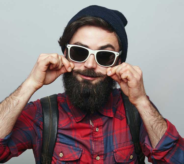 Literally searched up "Hipster man"