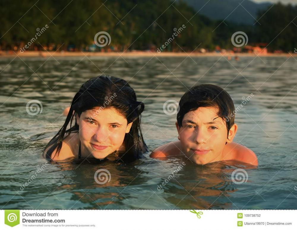 At Briny Beach during the summer- not the best time of year but a fun activity to keep cool.