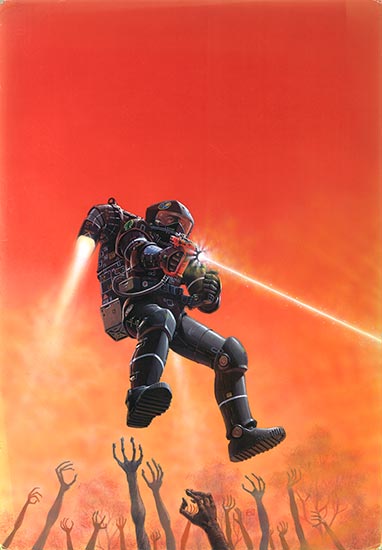 Illustration by Peter Elson.