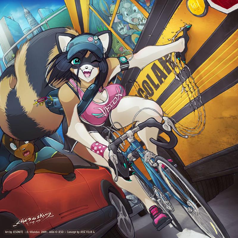 Sister/ bike messenger