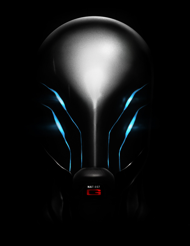 the helmet Yuki wears when performs at the club as DJ Sly