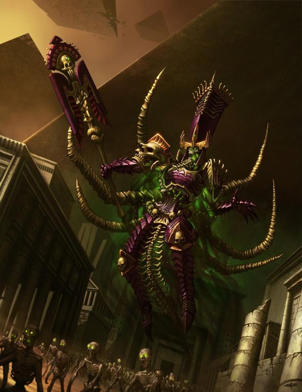 A Full Body view of Nagash