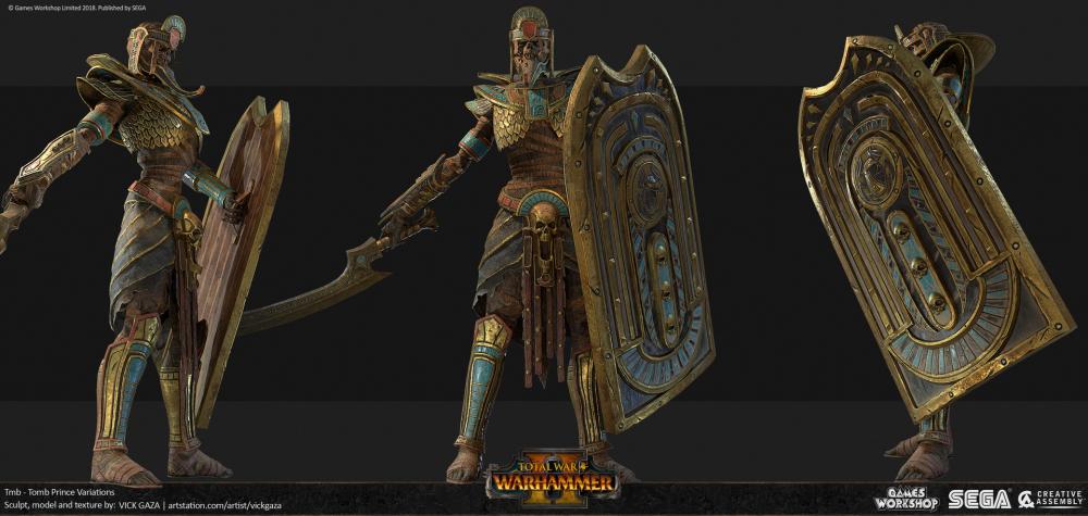 They are son of Tomb Kings (The lords and King of the Nehekhara) usually are powerful warriors