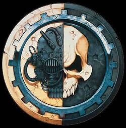 The symbol The Mechanicus