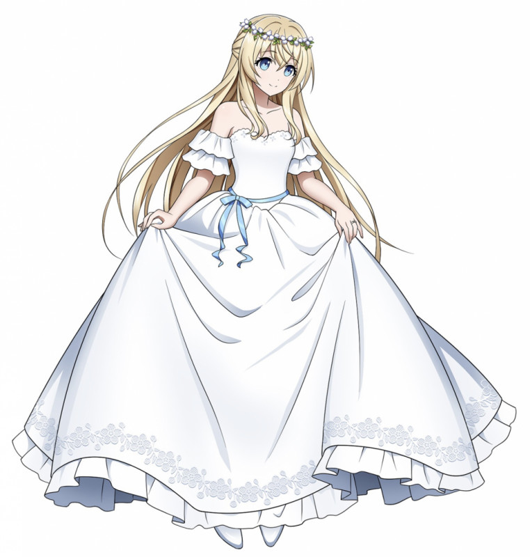 Asia’s current appearance. Despite being dressed like a bride, her abilities are not only not hampered, it seems they’re stronger.