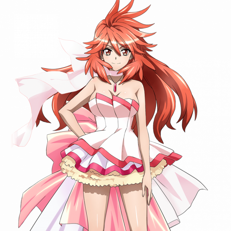 Kanade’s standard attire is her Zwei Wing outfit. This outfit remains attached to her due to it being what she was restored in.