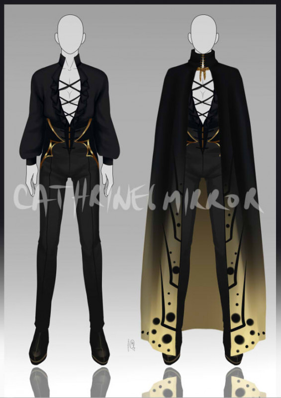 One of Tokito's formal outfits, his main one actually.