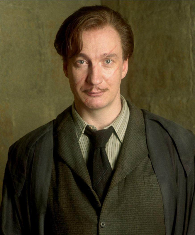 Where they are/how they look. Picture is actually Remus Lupin, his favorite Hogwarts wizard.