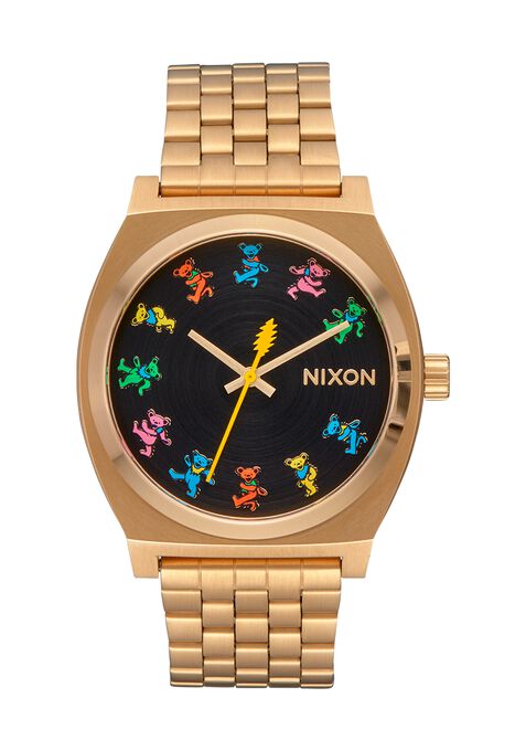 A grateful dead time teller by Nixon. It was a gift from his darling Charlotte.