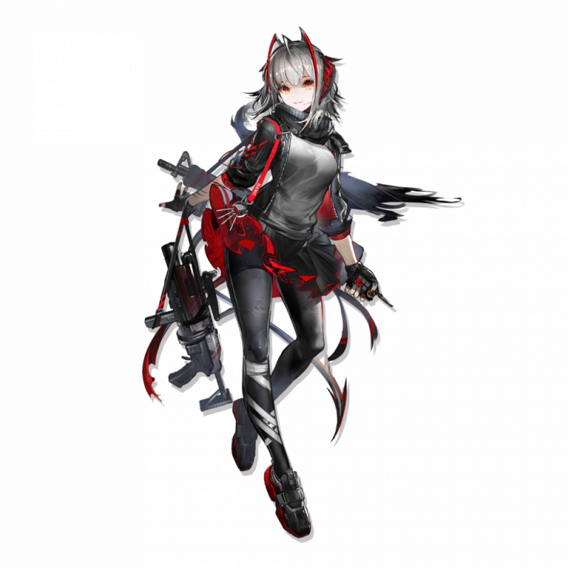 W, as she appears as an Operator.