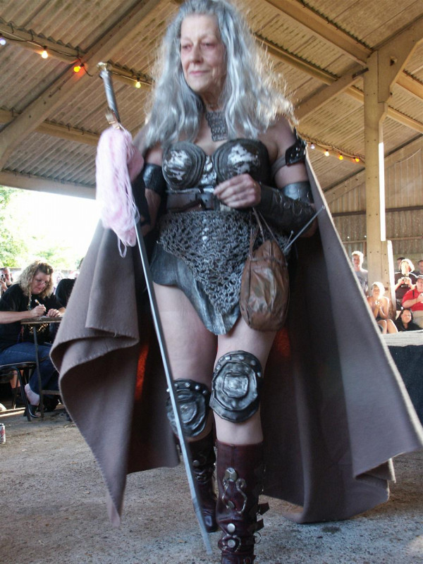 Taken from a cosplayer from The 2003 ClareCraft Discworld Event (CCDE)