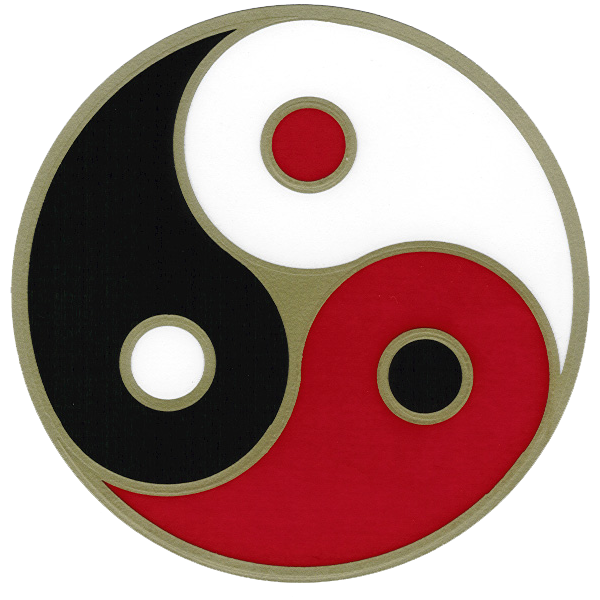 The world triad symbol recognizes that when two opposites come together, they usually create a third being – a well-balanced entity that draws strength from both opposites.