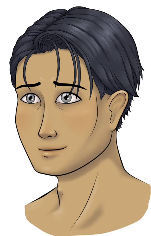 Colored Portrait of Brennan