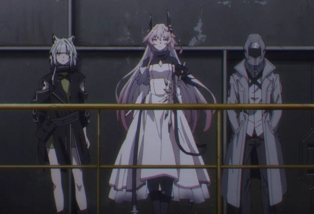 Core members of Babel, including the Doctor (far right)