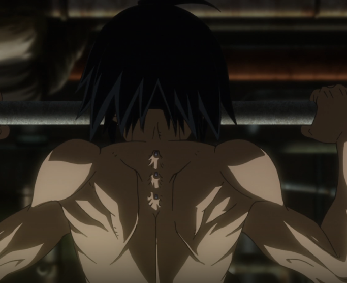 The man-machine connection that allows Mikazuki to pilot Barbatos.