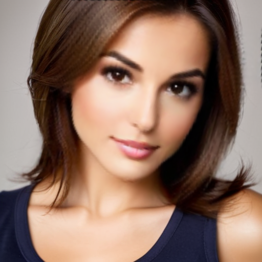 A quiet, thoughtful moment. Soft eyes and a natural warmth she carries without meaning to.