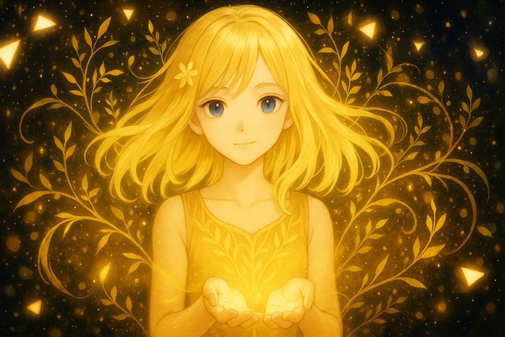 A more magical form/when she uses magic for good