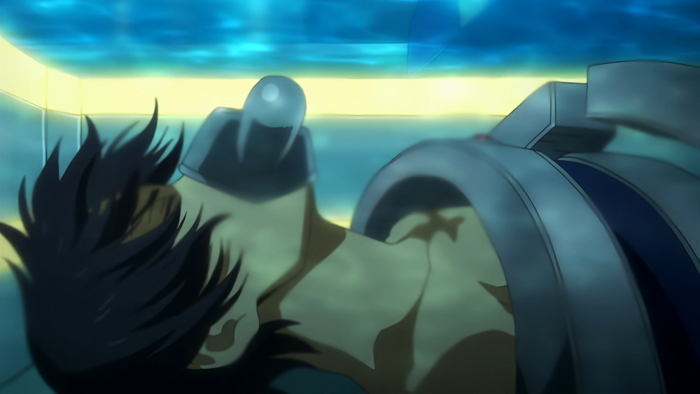 Ein Dalton in a comatose state after his injuries.