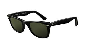 These are the sunglasses that James wears to protect his sensitive eyes from the sun. He also wears them indoors most of the time.