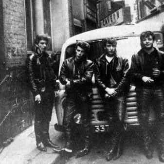 James dressed exactly like this from 1955 to late 1966. (yes, this pic is the beatles in their teddyboy days lol)