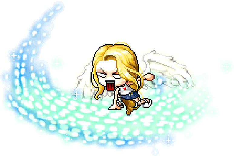 *She drops down and just uber mega water splashes both of them.* "QUIT IT!"