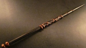 11.5", Ebony, Phoenix feather