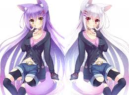 Azumi is on the left and Aiyana is on the right.