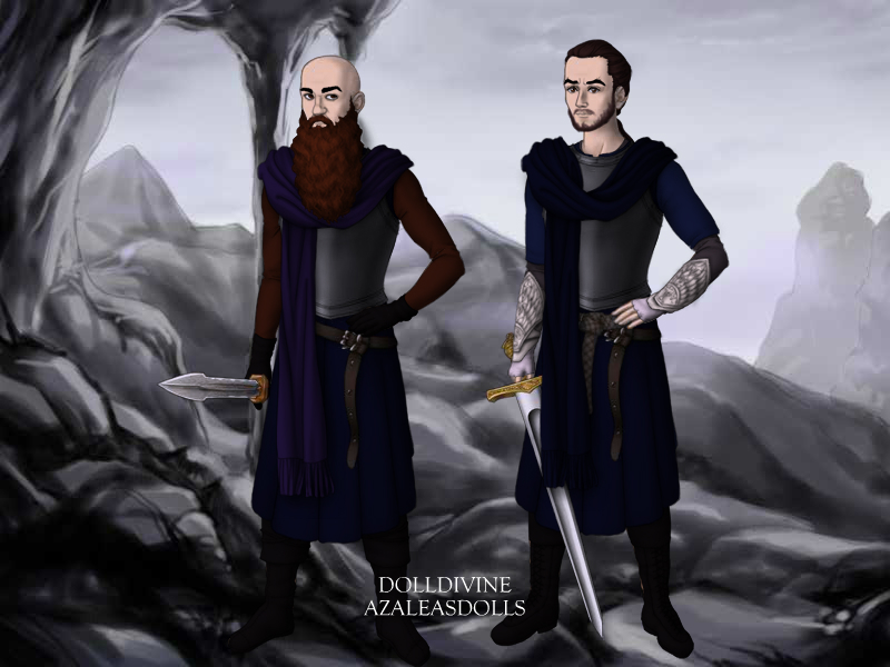 Tall and proud, the soldiers of Morhall are each equipped with a sturdy iron chest guard, and wrist guards - They are mostly trained with Swords, but some are familiar with Halberds.