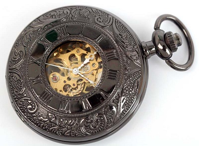 A rather simple seeming pocket watch - very loud and quite blatantly of a magical nature. Mostly affixed to Styx's collar and has quite a large number of bite and scratch marks on it.