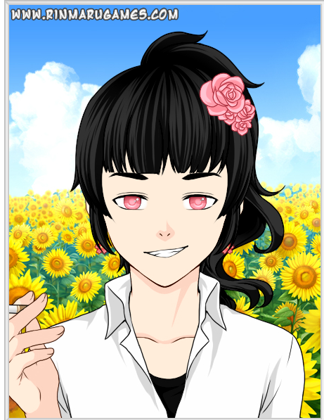 Ceris with his natural hair color.