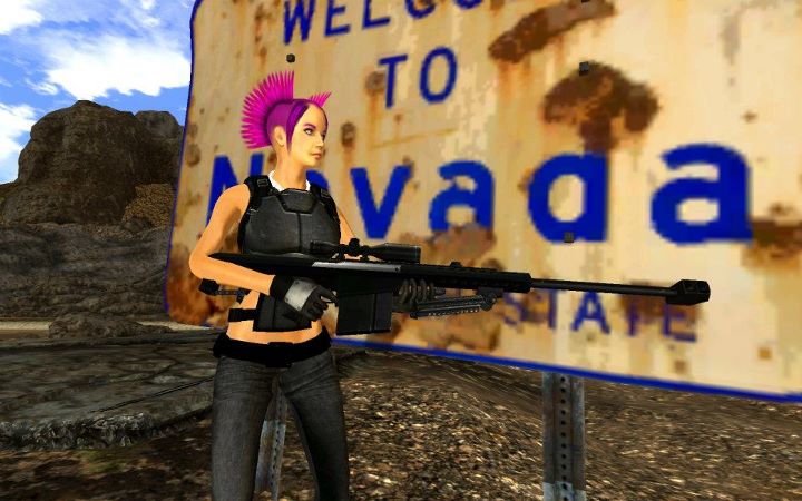 Like the gun? Its an anti-material rifle.