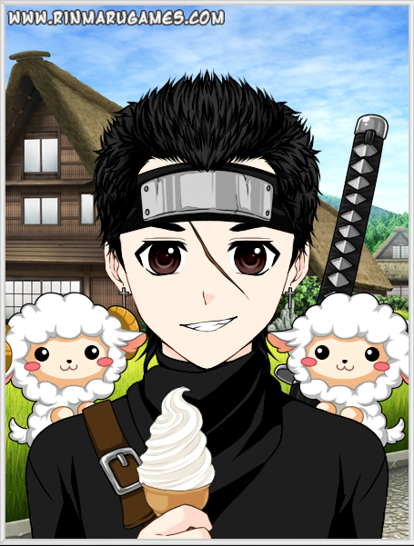 Ikichi visiting the sacred Jehnhie Mountain's village, famous for their adorable pet sheep and ice cream.