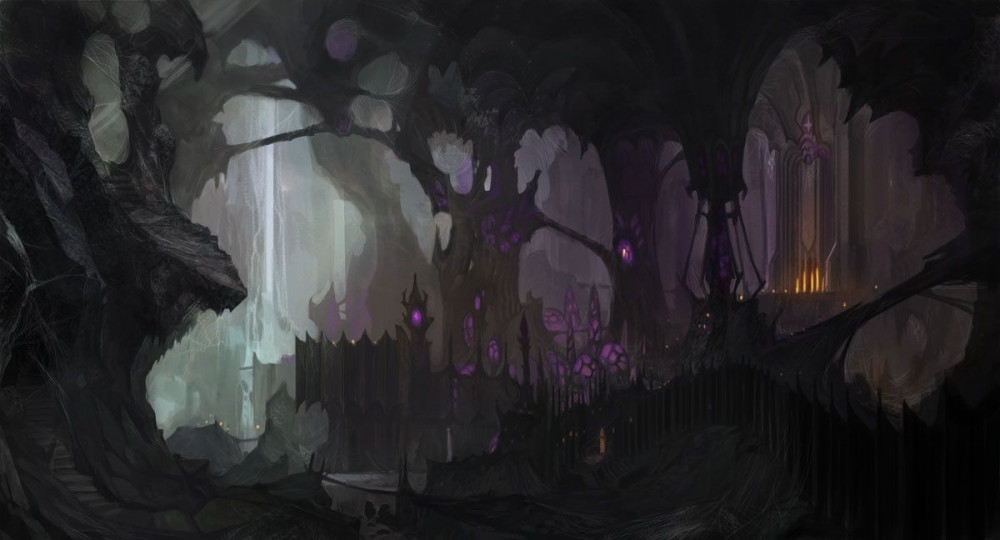 The Hidden City of the Dark Elves.