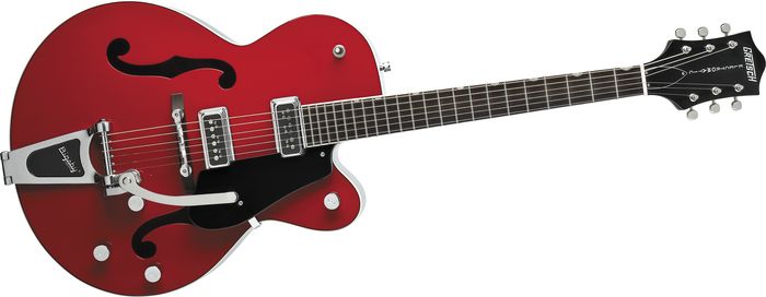 A gretsch 5129 electromatic. It has custom inlays.