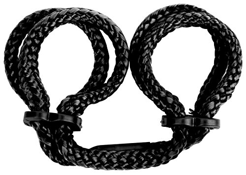 This magical rope can be thrown at another person.  It instantly coils around them and binds them into a submissive posture.  It can be untied with the use of a special word, so it usually can only be used once on someone.