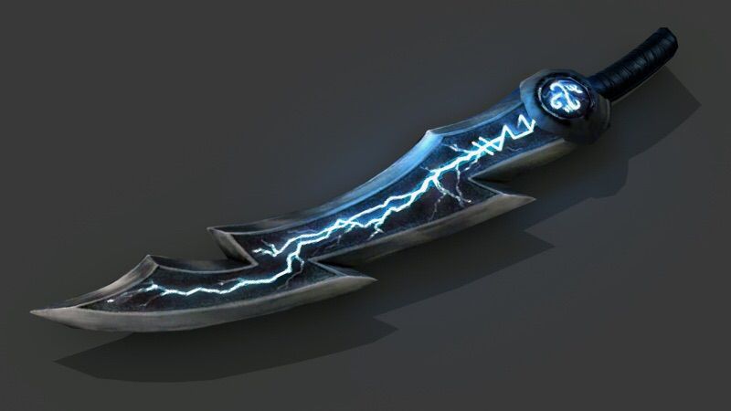 An 18 inch blade, made with an unknown alloy from Katsuki's home planet. Has an armor piercing property.
